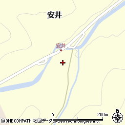 兵庫県養父市安井617周辺の地図