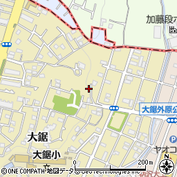 神奈川県藤沢市大鋸1133周辺の地図