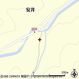 兵庫県養父市安井622周辺の地図