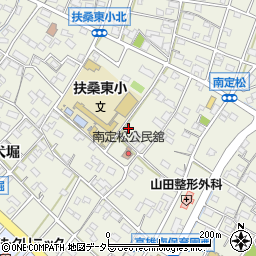 愛知県丹羽郡扶桑町高雄定松郷57周辺の地図