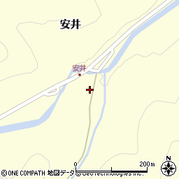 兵庫県養父市安井621周辺の地図