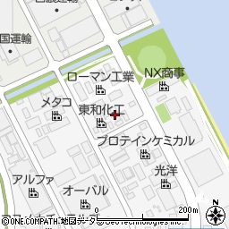 癸巳化成株式会社周辺の地図