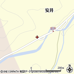 兵庫県養父市安井969周辺の地図