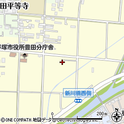 神奈川県平塚市南豊田436周辺の地図