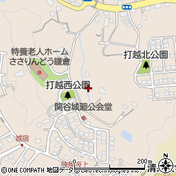 〒247-0074 神奈川県鎌倉市城廻の地図