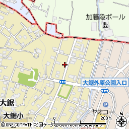 神奈川県藤沢市大鋸1030-17周辺の地図