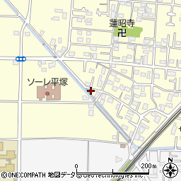 神奈川県平塚市寺田縄252周辺の地図