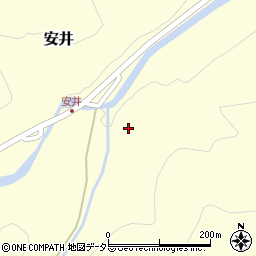 兵庫県養父市安井381周辺の地図