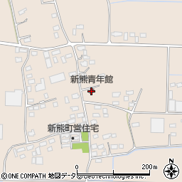 新熊青年館周辺の地図