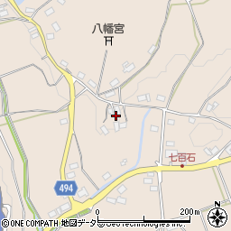 京都府綾部市七百石町大蔵周辺の地図