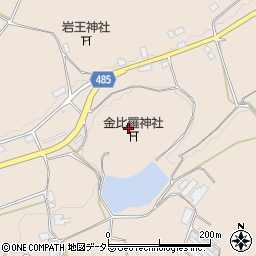 京都府綾部市七百石町白田周辺の地図