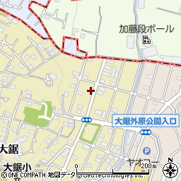 神奈川県藤沢市大鋸1030-16周辺の地図