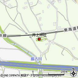井上神社周辺の地図
