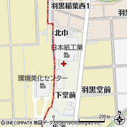 愛知県犬山市羽黒北巾20周辺の地図