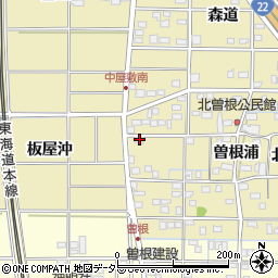 愛知県一宮市北方町北方北曽根122周辺の地図