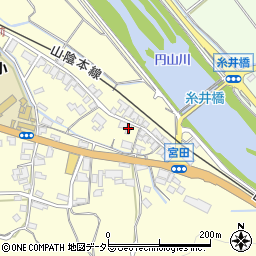 和田山大蔵郵便局周辺の地図