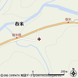 鳥取県八頭郡若桜町舂米103周辺の地図