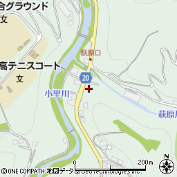 岐阜県瑞浪市稲津町小里1495周辺の地図