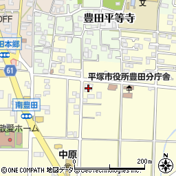 湘南農協豊田支所周辺の地図
