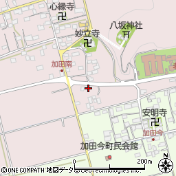 滋賀県長浜市加田町59周辺の地図