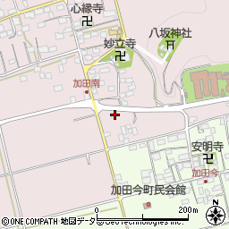 滋賀県長浜市加田町58周辺の地図
