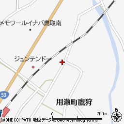 鳥取県鳥取市用瀬町鷹狩673周辺の地図