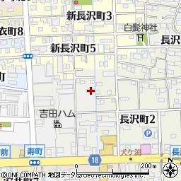 岐阜県大垣市寿町21周辺の地図