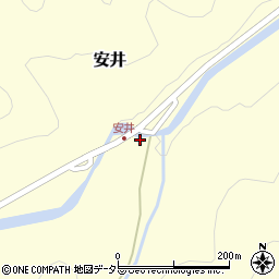 兵庫県養父市安井595周辺の地図