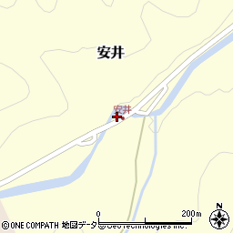 兵庫県養父市安井607周辺の地図