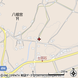 京都府綾部市七百石町石橋周辺の地図