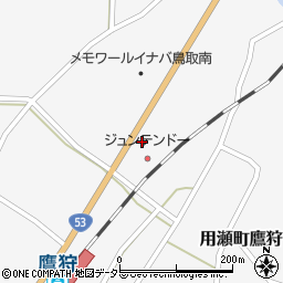 鳥取県鳥取市用瀬町鷹狩680周辺の地図