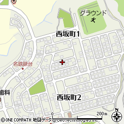 名鉄緑台周辺の地図
