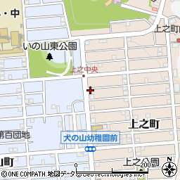 ローソンＬＴＦ栄上之町店周辺の地図