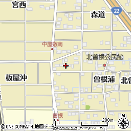愛知県一宮市北方町北方北曽根5-1周辺の地図