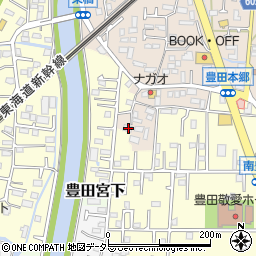 神奈川県平塚市豊田本郷1850周辺の地図