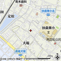 愛知県丹羽郡扶桑町高雄定松郷179周辺の地図