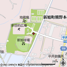 高島市新旭森林スポーツ公園周辺の地図