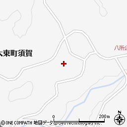 島根県雲南市大東町須賀797周辺の地図