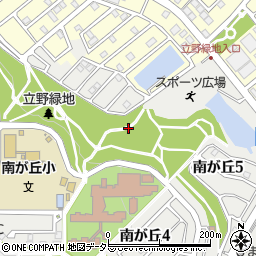 神奈川県秦野市南が丘5丁目周辺の地図