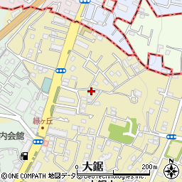 神奈川県藤沢市大鋸1098周辺の地図