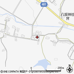 京都府綾部市上杉町稲葉ノ下周辺の地図