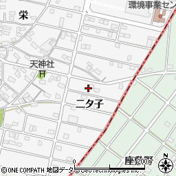 愛知県江南市和田町二タ子85周辺の地図
