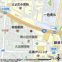ファミリーマート瑞浪小田店周辺の地図