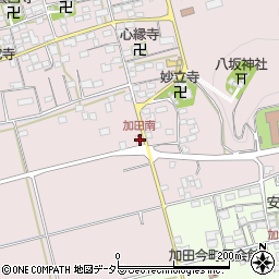 滋賀県長浜市加田町120周辺の地図