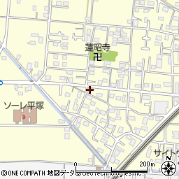 神奈川県平塚市寺田縄207-4周辺の地図