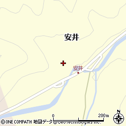 兵庫県養父市安井236周辺の地図