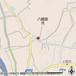 京都府綾部市七百石町（八幡）周辺の地図