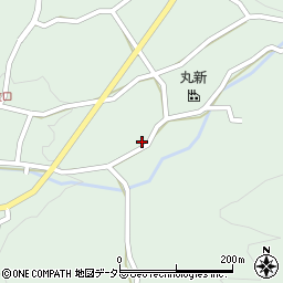 岐阜県瑞浪市稲津町萩原954-3周辺の地図