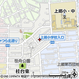 神奈川県横浜市栄区桂台東7-5周辺の地図