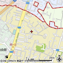 神奈川県藤沢市大鋸1197周辺の地図